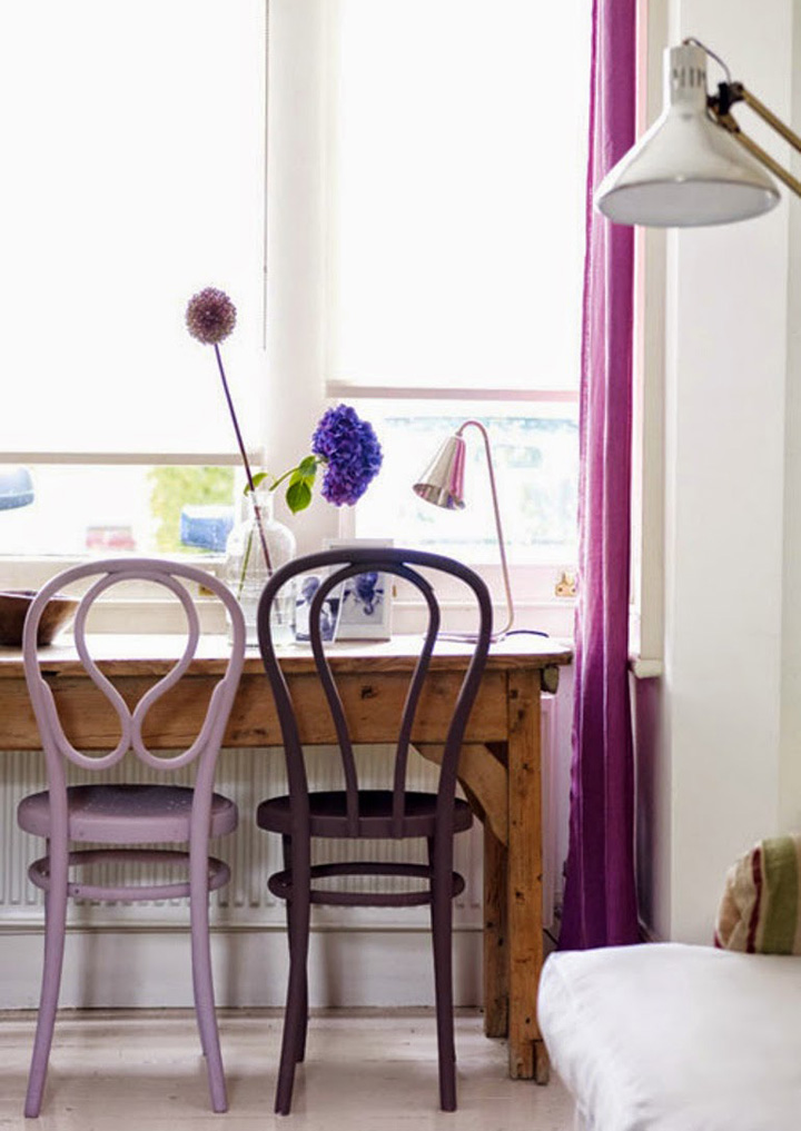 Decoração de Detalhes; cadeira roxa; cadeira lilás; Casa de Valentina
