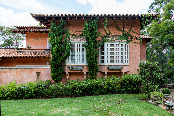 Decoração de: Fachada; arquitetura estilo toscana; Casa de Valentina