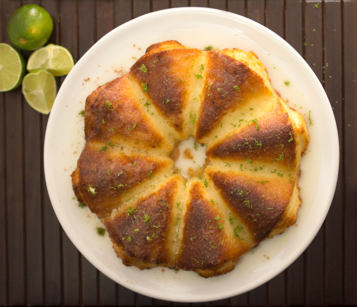 Receita de Bolo de limão sem leite